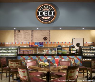 Deli and seating